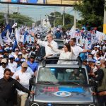 El candidato presidencial por el Partido Revolucionario Moderno (PRM), Luis Abinader