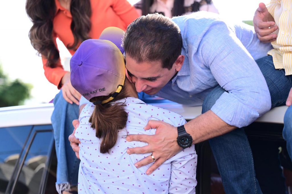 Margarita Cedeño dice presente en caravana de Abel y el PLD en Santiago