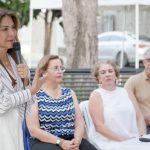 Junta de vecinos de Bella Vista reconoce a Carolina Mejía por la revitalización de espacios públicos