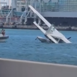 Avioneta cae al agua en Miami Beach cerca del Puerto Norwegian Cruise Line