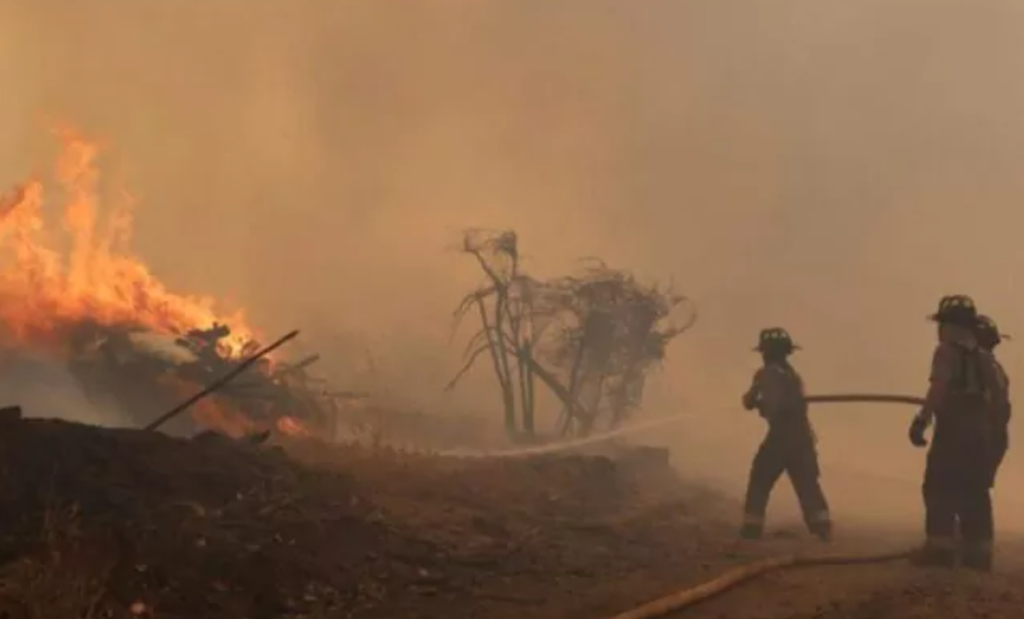 Ascienden a 56 los fallecidos en incendios registrados desde el viernes en la región de Valparaíso de Chile