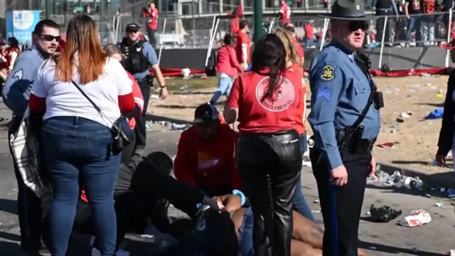 Tiroteo con heridos empaña celebración del Super Bowl en Kansas City