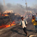 Suben a diez los muertos por explosiones en mercado de Somalia