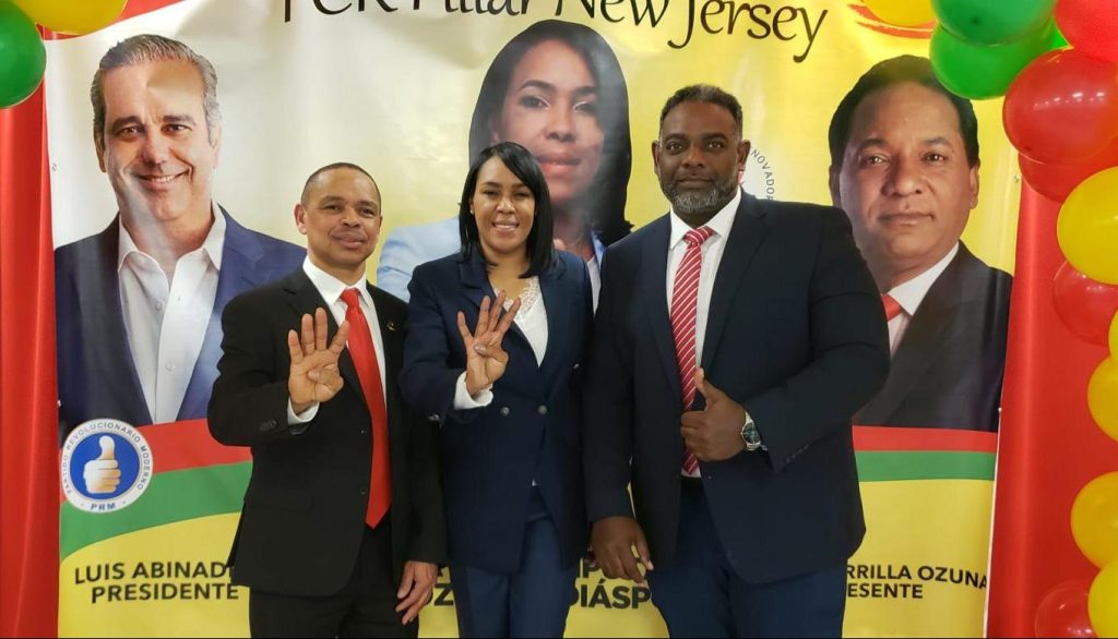 Kenia Bidó recibe apoyo total del Partido Cívico Renovador en New Jersey