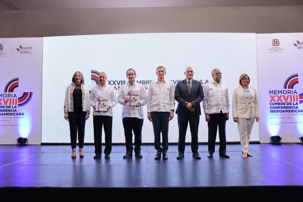 Presentan memoria de trabajo RD como Secretaría Pro Tempore de la Conferencia Iberoamericana 2021-2023