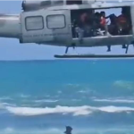 Realizan búsqueda activa de tres personas desaparecidas en playa El Bronx, Puerto Plata