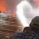 Incendio reduce a cenizas una vivienda habitada por ciudadanos haitianos en Montecristi