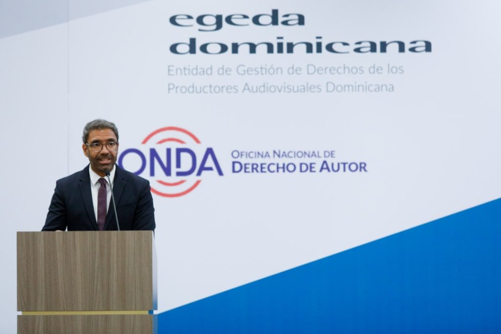 EGEDA DOMINICANA y ONDA destacan importancia de los derechos de autor de productores audiovisuales