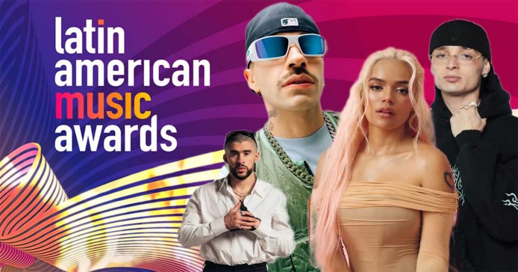 Karol G y Feid arrasan en Los Latin American Music Awards 2024