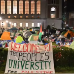 La Policía de NY rodea la protesta del campus universitario de Columbia