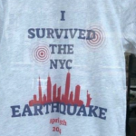 Dueños de tiendas capitalizan el Sismo en NY; venden camisetas “Sobreviví al Terremoto”