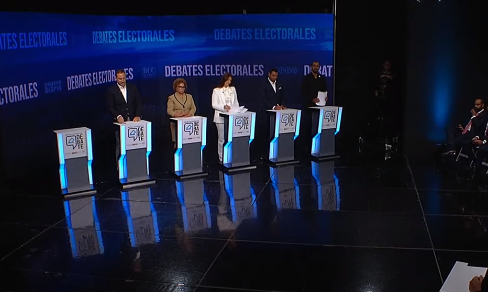 Candidatos vicepresidencial debaten propuestas ante desafíos de la delincuencia y el alto costo de la vida