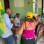 Partido Frente Amplio lidera marcha caravana en busca de fortalecer su posición política