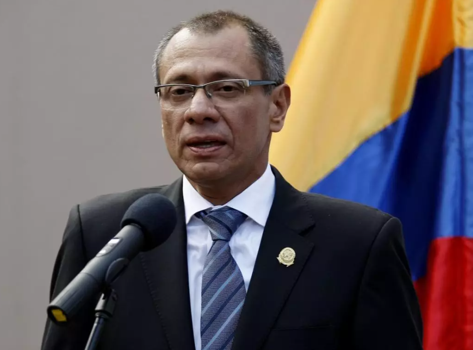 Exvicepresidente de Ecuador Jorge Glas está en huelga de hambre en la cárcel, dice abogada