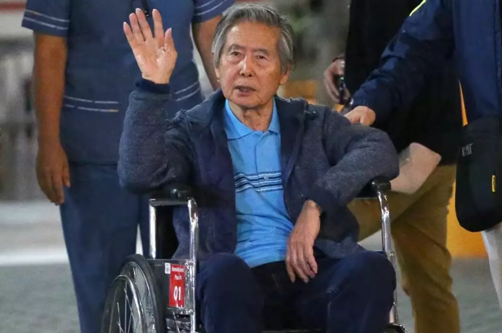 Expresidente Alberto Fujimori es ingresado en un hospital por posible tumor en la lengua