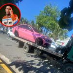 Cantante Jey One sufre accidente que deja un muerto en avenida de Santo Domingo