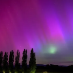 Tenues auroras boreales iluminan cielo del caribe después de 165 años