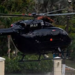 El helicóptero de Neymar colabora en la evacuación de los afectados por las inundaciones