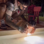 Anuel AA comparte tierno momento con su hija Cattleya en las redes sociales