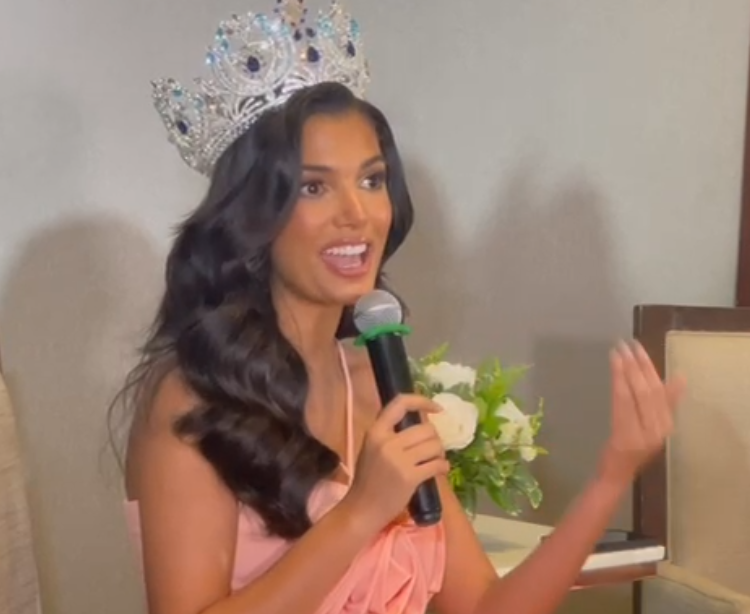 Celinee Santos Frías narra el camino hacia la corona como la representante de RD en el Miss Universo