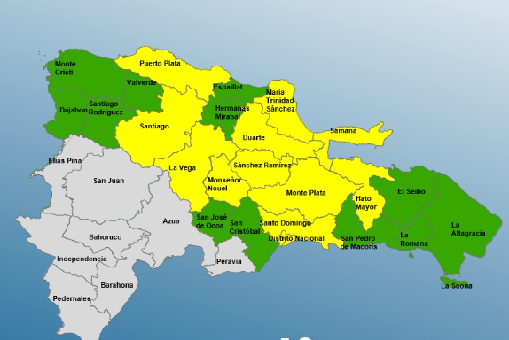 COE aumenta a 24 niveles de alerta por temporada convectiva