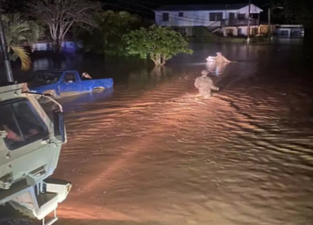 Declaran bajo alerta de inundaciones repentinas todo el norte de Puerto Rico