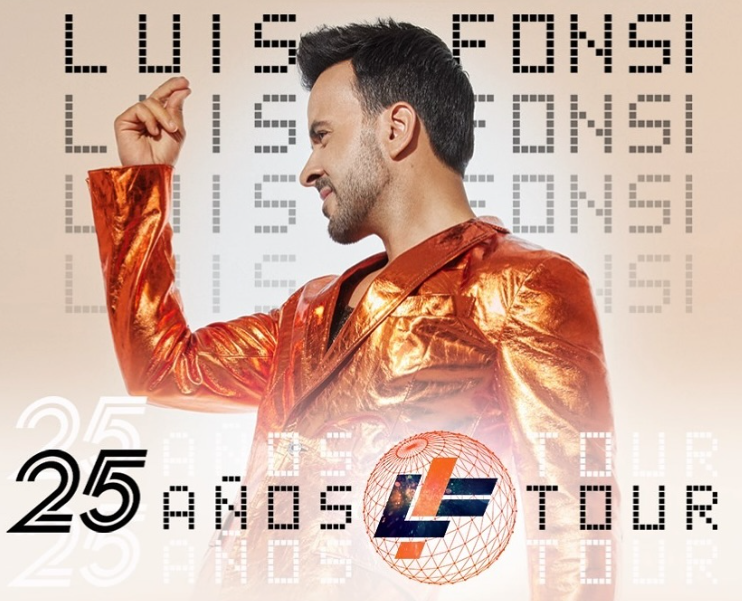 Luis Fonsi cerrará su gira “25 Años Tour” en RD el 23 de noviembre