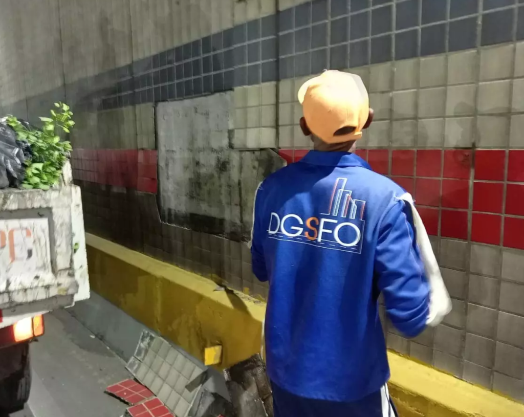 Desprendimiento de cerámica en túnel de la 27  no representa peligro, asegura el MOPC