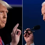 Trump y Biden comienzan el debate discutiendo sus dos visiones opuestas sobre la economía