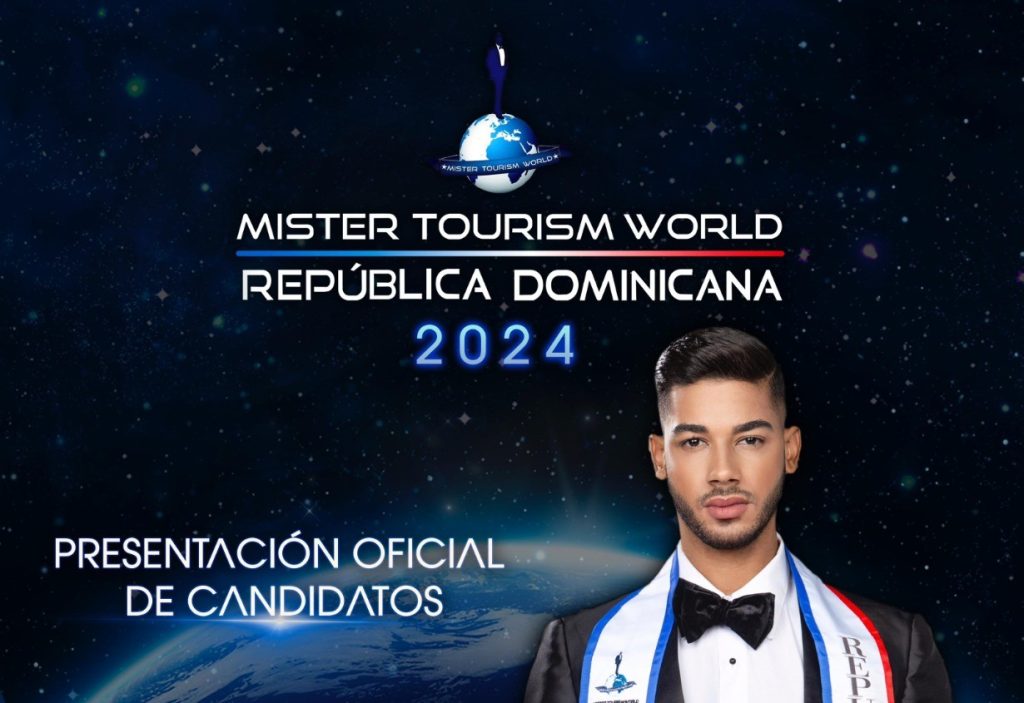 Presentan candidatos para el Mister Tourism World RD 2024