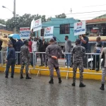 Choferes en Santiago protestan por nuevo corredor