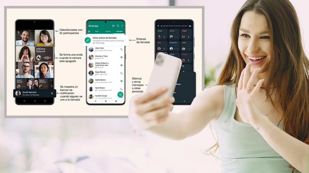 WhatsApp permitirá hasta 32 participantes en una videollamada