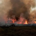 Alertan de peligro de incendios en 42 municipios de Bolivia