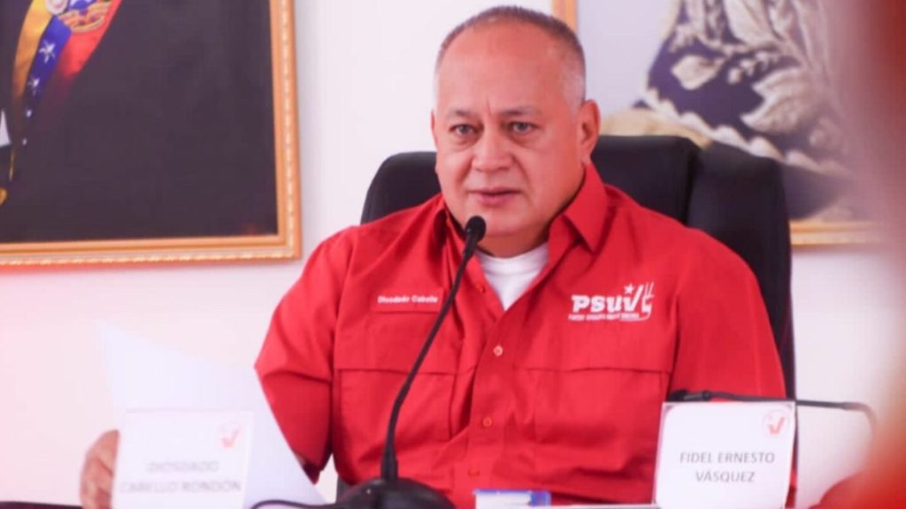 Diosdado Cabello asegura respeto a quien gane elecciones de Venezuela