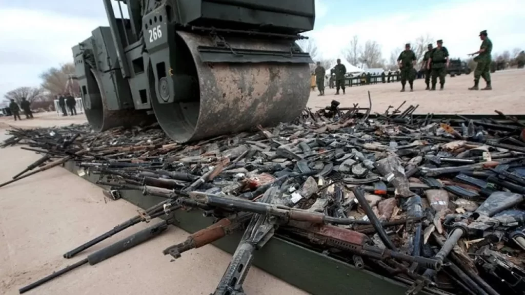 ¡09 de julio! Día Internacional de la Destrucción de Armas de Fuego