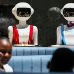 Robot Café, primer restaurante de África en el que la camarera es un androide