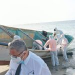 Paquetes de droga y 14 osamentas son halladas dentro de yola en Río San Juan