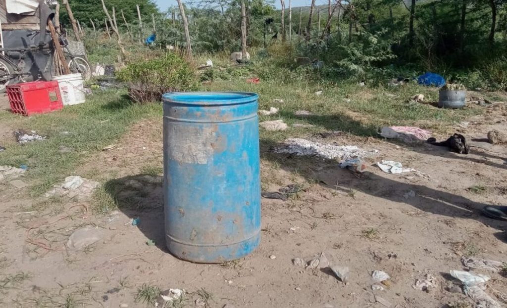 Muere niña de tres años mientras se bañaba en tanque de agua