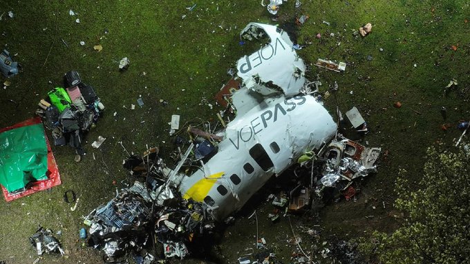 Recuperan la caja negra del avión accidentado en Brasil