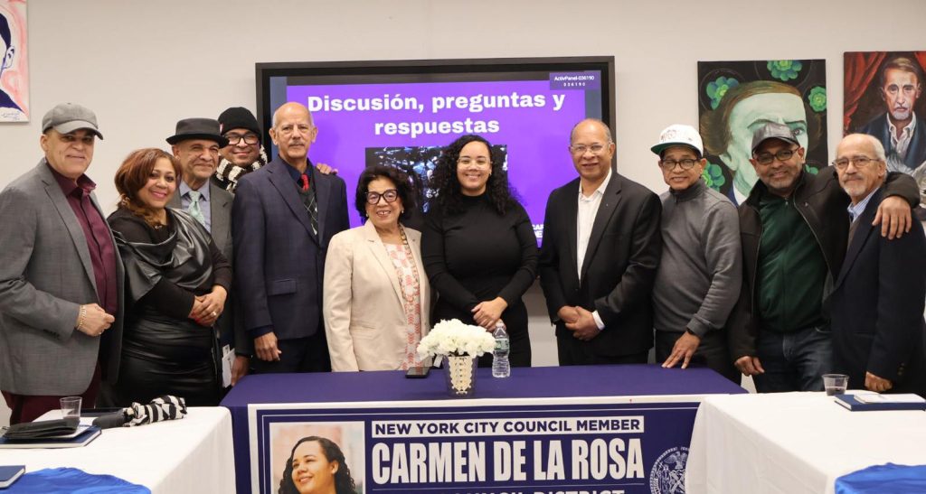 Nueva York.-La concejal de origen dominicana por el distrito 10 de Manhattan, Carmen de la Rosa, anunció una serie de proyectos en beneficio de los habitantes de esta ciudad.