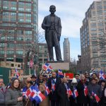 Consulado General de la República Dominicana en Nueva York entrega ofrenda floral al prócer Juan Pablo Duarte.