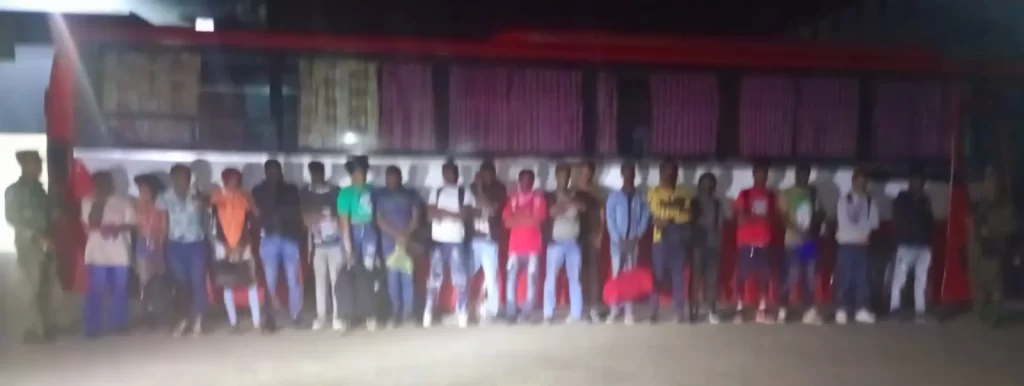 Detienen autobús con 24 haitianos indocumentados en San Juan de la Maguana