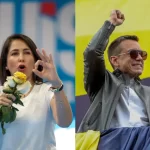 Ecuador tendrá segunda vuelta electoral entre el presidente Noboa y la correísta González