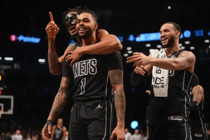 D’Angelo Russell ve a los Nets en playoffs de la NBA